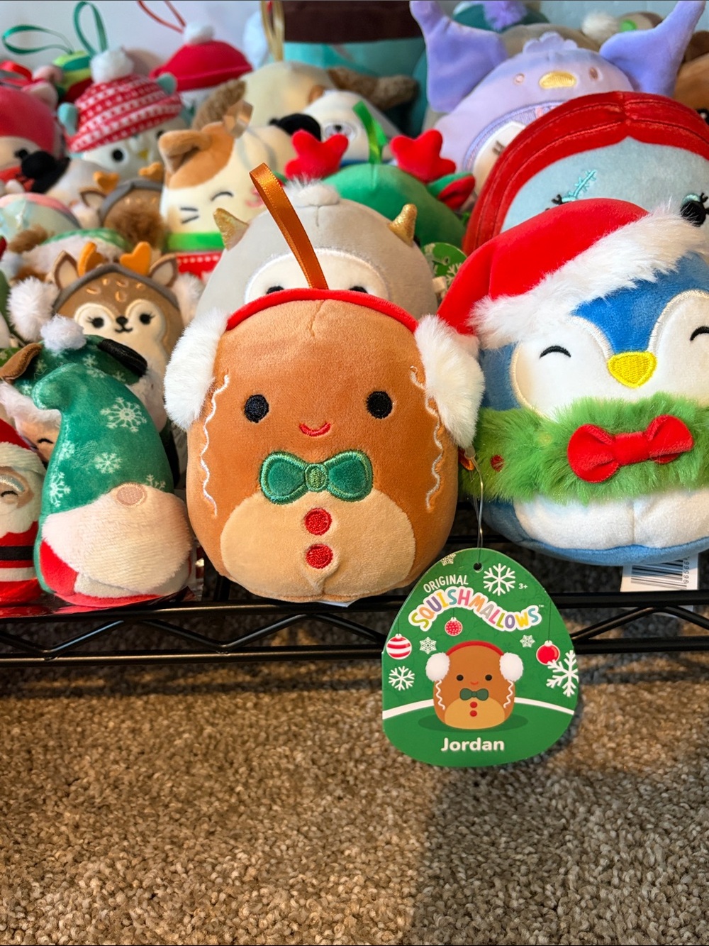 Jordan the Gingerbread Boy Ornament